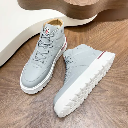 Cheap Moncler High Tops Shoes For Men #1399544 Replica Wholesale [$150.00 USD] [ITEM#1399544] on Replica Moncler High Tops Shoes