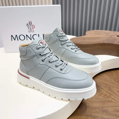 Cheap Moncler High Tops Shoes For Men #1399544 Replica Wholesale [$150.00 USD] [ITEM#1399544] on Replica Moncler High Tops Shoes