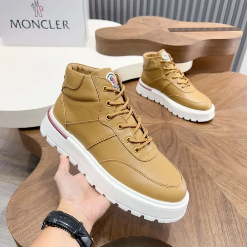 Cheap Moncler High Tops Shoes For Men #1399545 Replica Wholesale [$150.00 USD] [ITEM#1399545] on Replica Moncler High Tops Shoes