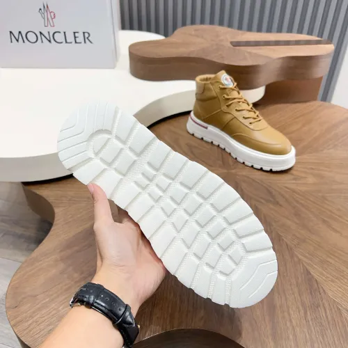 Cheap Moncler High Tops Shoes For Men #1399545 Replica Wholesale [$150.00 USD] [ITEM#1399545] on Replica Moncler High Tops Shoes