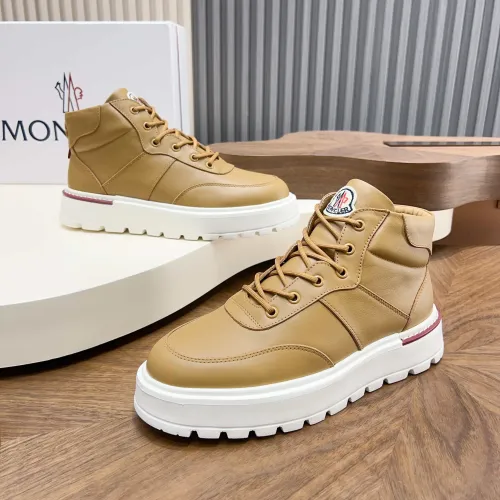 Cheap Moncler High Tops Shoes For Men #1399545 Replica Wholesale [$150.00 USD] [ITEM#1399545] on Replica Moncler High Tops Shoes