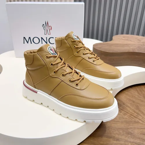 Cheap Moncler High Tops Shoes For Men #1399545 Replica Wholesale [$150.00 USD] [ITEM#1399545] on Replica Moncler High Tops Shoes