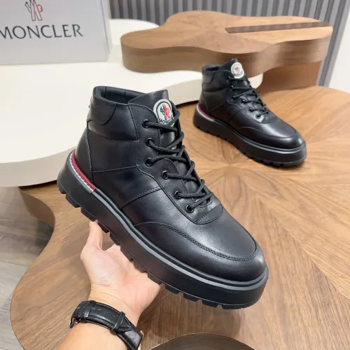 Cheap Moncler High Tops Shoes For Men #1399546 Replica Wholesale [$150.00 USD] [ITEM#1399546] on Replica Moncler High Tops Shoes