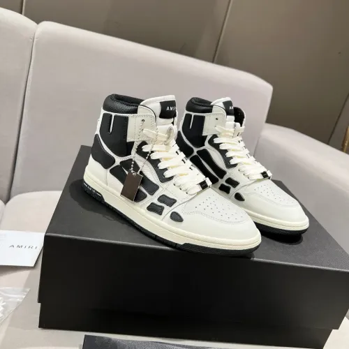 Cheap Amiri High Tops Shoes For Women #1399583 Replica Wholesale [$108.00 USD] [ITEM#1399583] on Replica Amiri High Tops Shoes