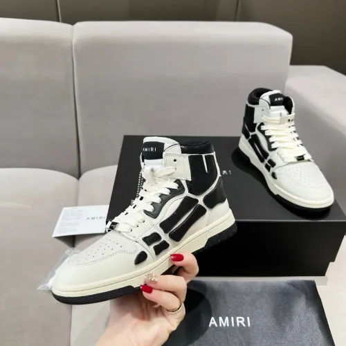 Cheap Amiri High Tops Shoes For Women #1399583 Replica Wholesale [$108.00 USD] [ITEM#1399583] on Replica Amiri High Tops Shoes