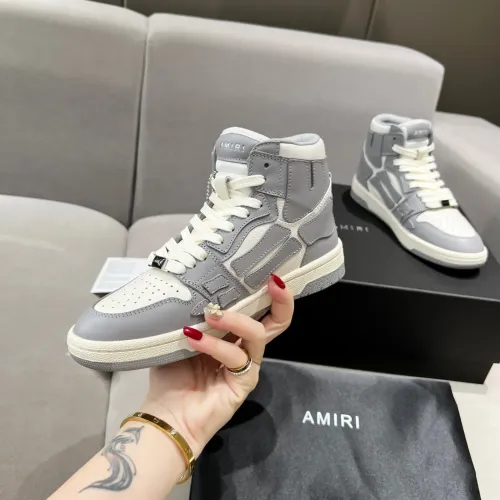 Cheap Amiri High Tops Shoes For Women #1399585 Replica Wholesale [$108.00 USD] [ITEM#1399585] on Replica Amiri High Tops Shoes