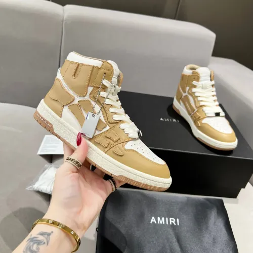 Cheap Amiri High Tops Shoes For Women #1399587 Replica Wholesale [$108.00 USD] [ITEM#1399587] on Replica Amiri High Tops Shoes