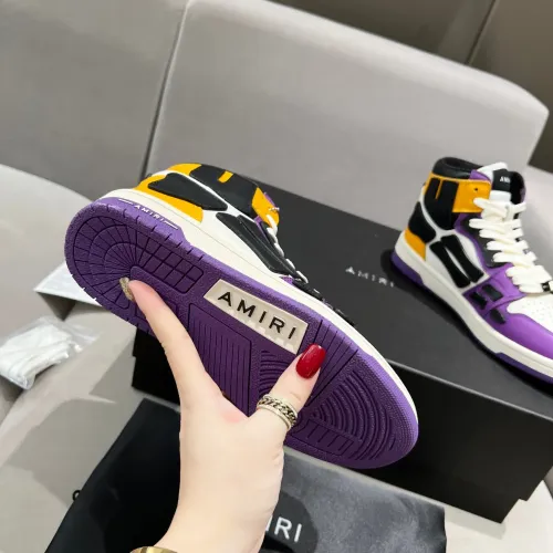 Cheap Amiri High Tops Shoes For Men #1399590 Replica Wholesale [$108.00 USD] [ITEM#1399590] on Replica Amiri High Tops Shoes