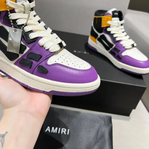 Cheap Amiri High Tops Shoes For Men #1399590 Replica Wholesale [$108.00 USD] [ITEM#1399590] on Replica Amiri High Tops Shoes