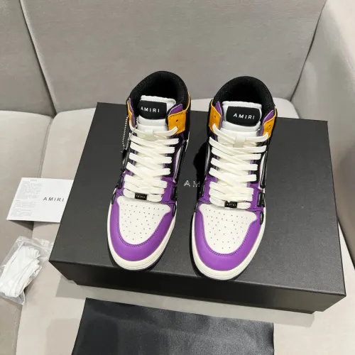 Cheap Amiri High Tops Shoes For Women #1399591 Replica Wholesale [$108.00 USD] [ITEM#1399591] on Replica Amiri High Tops Shoes