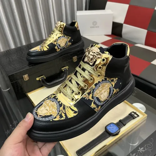 Versace High Tops Shoes For Men #1399593