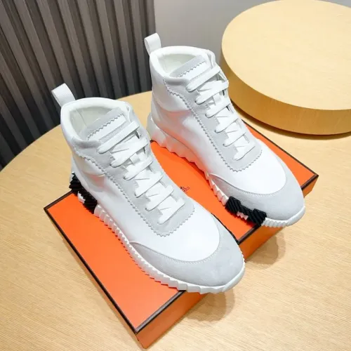 Cheap Hermes High Tops Shoes For Men #1399609 Replica Wholesale [$80.00 USD] [ITEM#1399609] on Replica Hermes High Tops Shoes