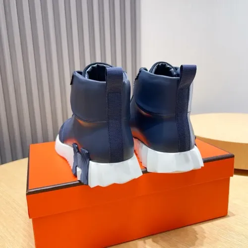 Cheap Hermes High Tops Shoes For Men #1399610 Replica Wholesale [$80.00 USD] [ITEM#1399610] on Replica Hermes High Tops Shoes