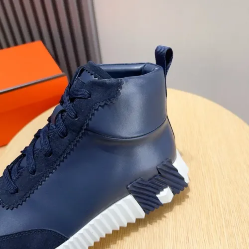 Cheap Hermes High Tops Shoes For Men #1399610 Replica Wholesale [$80.00 USD] [ITEM#1399610] on Replica Hermes High Tops Shoes