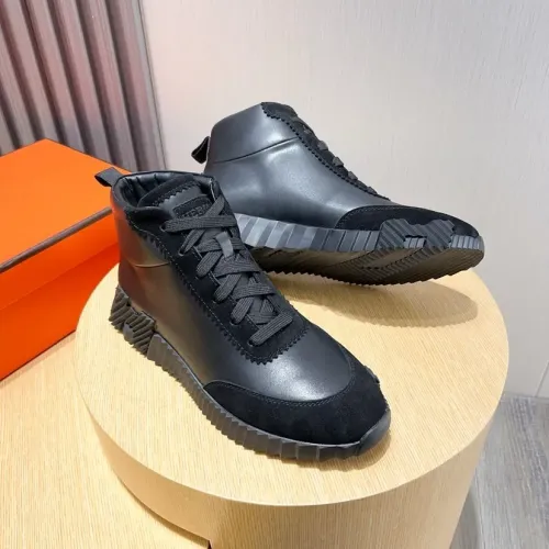 Cheap Hermes High Tops Shoes For Men #1399612 Replica Wholesale [$80.00 USD] [ITEM#1399612] on Replica Hermes High Tops Shoes