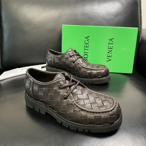 Cheap Bottega Veneta BV Leather Shoes For Men #1399643 Replica Wholesale [$150.00 USD] [ITEM#1399643] on Replica Bottega Veneta BV Leather Shoes