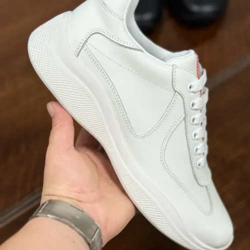Cheap Prada Casual Shoes For Men #1399657 Replica Wholesale [$92.00 USD] [ITEM#1399657] on Replica Prada Casual Shoes