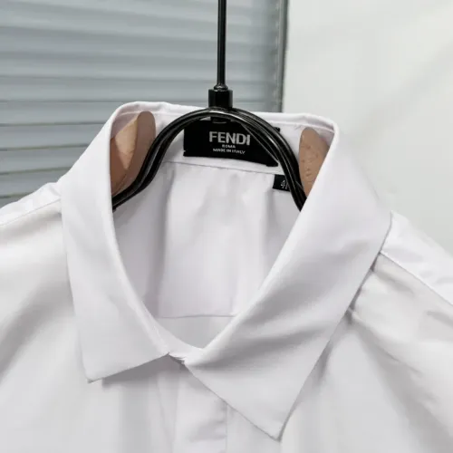Cheap Fendi Shirts Long Sleeved For Men #1399679 Replica Wholesale [$64.00 USD] [ITEM#1399679] on Replica Fendi Shirts