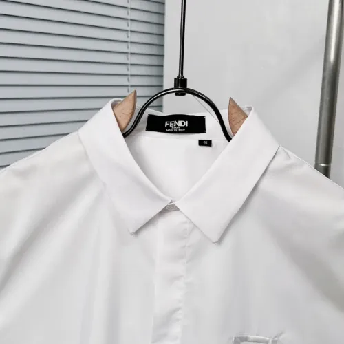 Cheap Fendi Shirts Long Sleeved For Men #1399682 Replica Wholesale [$64.00 USD] [ITEM#1399682] on Replica Fendi Shirts