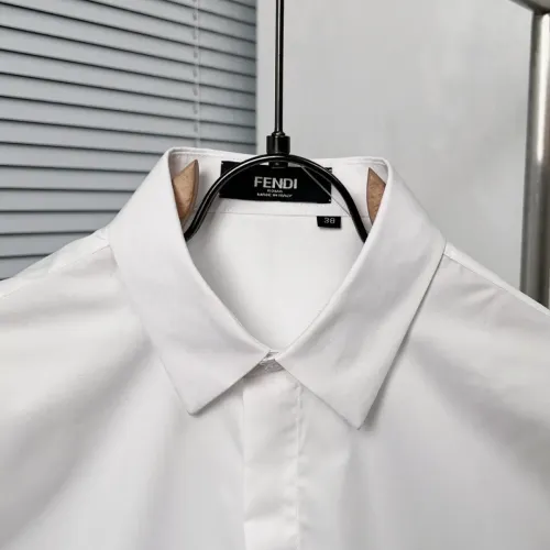 Cheap Fendi Shirts Long Sleeved For Men #1399683 Replica Wholesale [$64.00 USD] [ITEM#1399683] on Replica Fendi Shirts