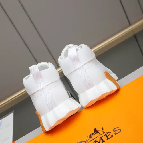 Cheap Hermes High Tops Shoes For Men #1399737 Replica Wholesale [$88.00 USD] [ITEM#1399737] on Replica Hermes High Tops Shoes