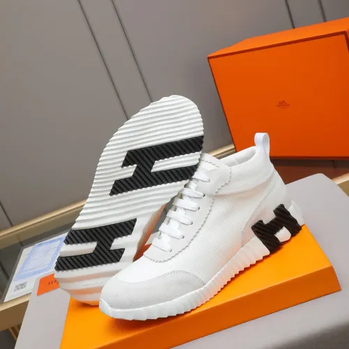 Cheap Hermes High Tops Shoes For Men #1399738 Replica Wholesale [$88.00 USD] [ITEM#1399738] on Replica Hermes High Tops Shoes