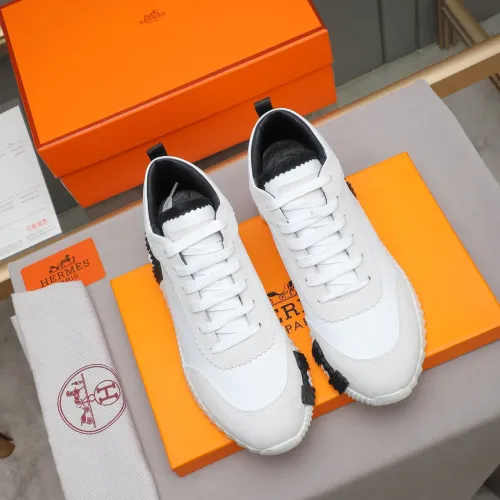 Cheap Hermes High Tops Shoes For Men #1399739 Replica Wholesale [$88.00 USD] [ITEM#1399739] on Replica Hermes High Tops Shoes