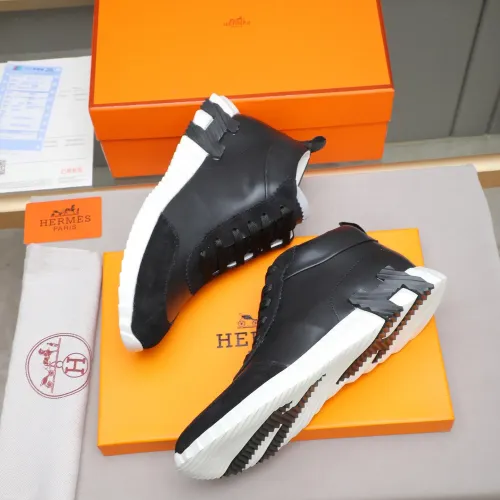 Cheap Hermes High Tops Shoes For Men #1399743 Replica Wholesale [$88.00 USD] [ITEM#1399743] on Replica Hermes High Tops Shoes