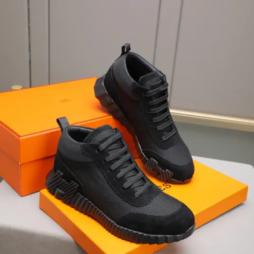 Cheap Hermes High Tops Shoes For Men #1399744 Replica Wholesale [$88.00 USD] [ITEM#1399744] on Replica Hermes High Tops Shoes