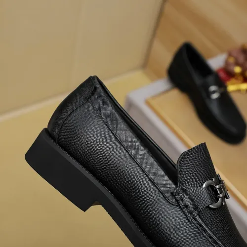 Cheap Salvatore Ferragamo Leather Shoes For Men #1399781 Replica Wholesale [$98.00 USD] [ITEM#1399781] on Replica Salvatore Ferragamo Leather Shoes
