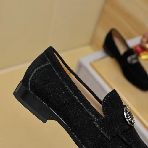 Cheap Salvatore Ferragamo Leather Shoes For Men #1399793 Replica Wholesale [$108.00 USD] [ITEM#1399793] on Replica Salvatore Ferragamo Leather Shoes