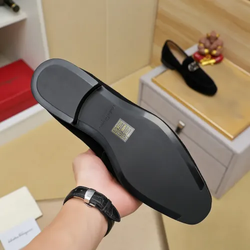 Cheap Salvatore Ferragamo Leather Shoes For Men #1399793 Replica Wholesale [$108.00 USD] [ITEM#1399793] on Replica Salvatore Ferragamo Leather Shoes