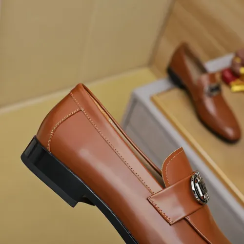 Cheap Salvatore Ferragamo Leather Shoes For Men #1399794 Replica Wholesale [$108.00 USD] [ITEM#1399794] on Replica Salvatore Ferragamo Leather Shoes