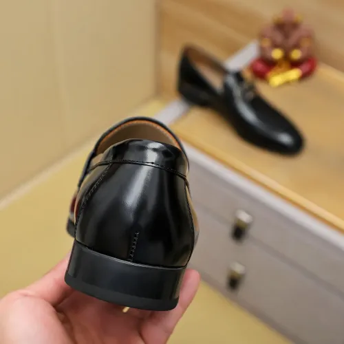 Cheap Salvatore Ferragamo Leather Shoes For Men #1399796 Replica Wholesale [$108.00 USD] [ITEM#1399796] on Replica Salvatore Ferragamo Leather Shoes