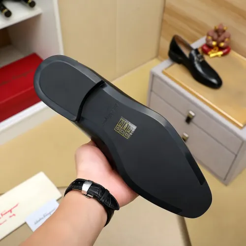 Cheap Salvatore Ferragamo Leather Shoes For Men #1399796 Replica Wholesale [$108.00 USD] [ITEM#1399796] on Replica Salvatore Ferragamo Leather Shoes