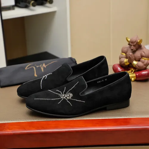 Cheap Giuseppe Zanotti GZ Leather Shoes For Men #1399799 Replica Wholesale [$82.00 USD] [ITEM#1399799] on Replica Giuseppe Zanotti GZ Leather Shoes