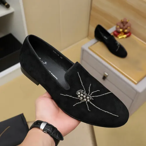 Cheap Giuseppe Zanotti GZ Leather Shoes For Men #1399799 Replica Wholesale [$82.00 USD] [ITEM#1399799] on Replica Giuseppe Zanotti GZ Leather Shoes