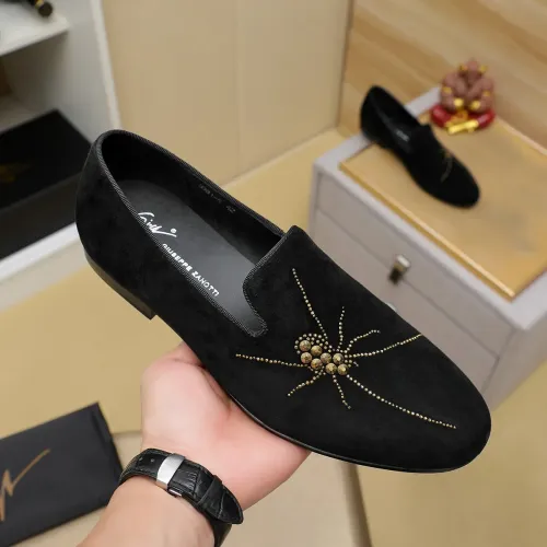 Cheap Giuseppe Zanotti GZ Leather Shoes For Men #1399800 Replica Wholesale [$82.00 USD] [ITEM#1399800] on Replica Giuseppe Zanotti GZ Leather Shoes
