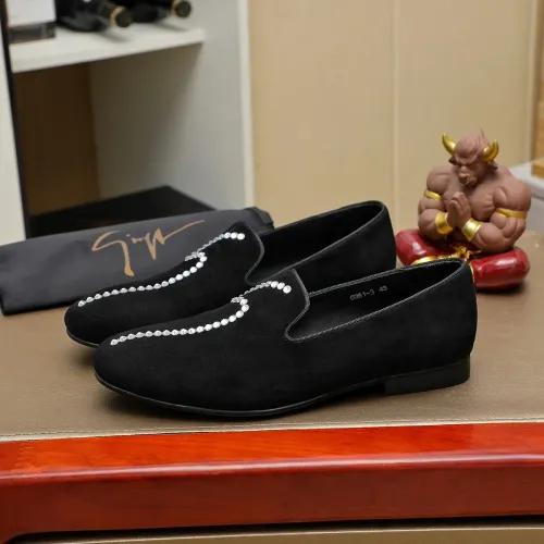 Cheap Giuseppe Zanotti GZ Leather Shoes For Men #1399801 Replica Wholesale [$82.00 USD] [ITEM#1399801] on Replica Giuseppe Zanotti GZ Leather Shoes