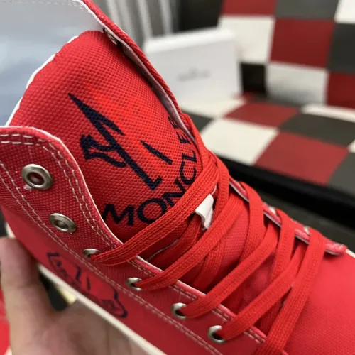 Cheap Moncler High Tops Shoes For Men #1399822 Replica Wholesale [$85.00 USD] [ITEM#1399822] on Replica Moncler High Tops Shoes
