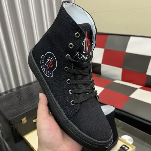 Cheap Moncler High Tops Shoes For Men #1399823 Replica Wholesale [$85.00 USD] [ITEM#1399823] on Replica Moncler High Tops Shoes