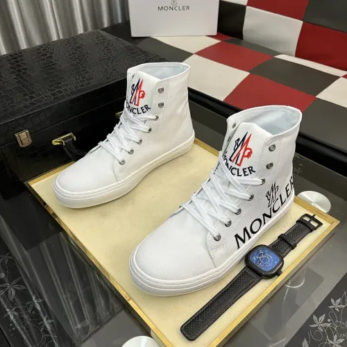Cheap Moncler High Tops Shoes For Men #1399824 Replica Wholesale [$85.00 USD] [ITEM#1399824] on Replica Moncler High Tops Shoes