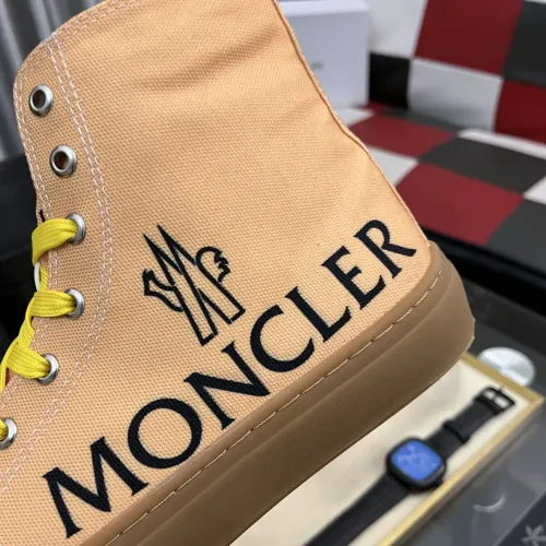 Cheap Moncler High Tops Shoes For Men #1399825 Replica Wholesale [$85.00 USD] [ITEM#1399825] on Replica Moncler High Tops Shoes