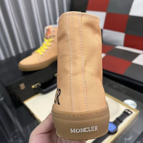 Cheap Moncler High Tops Shoes For Men #1399825 Replica Wholesale [$85.00 USD] [ITEM#1399825] on Replica Moncler High Tops Shoes