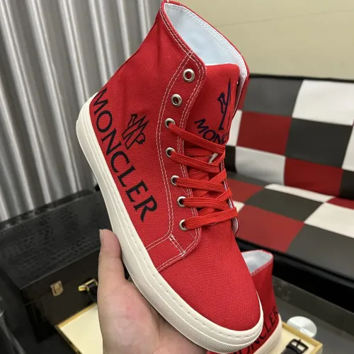 Cheap Moncler High Tops Shoes For Men #1399826 Replica Wholesale [$85.00 USD] [ITEM#1399826] on Replica Moncler High Tops Shoes