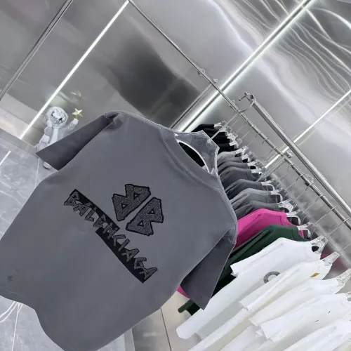 Cheap Balenciaga T-Shirts Short Sleeved For Unisex #1399840 Replica Wholesale [$40.00 USD] [ITEM#1399840] on Replica Balenciaga T-Shirts