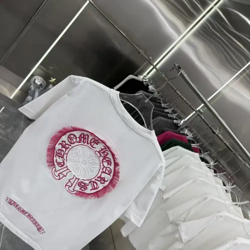 Cheap Chrome Hearts T-Shirts Short Sleeved For Unisex #1399857 Replica Wholesale [$42.00 USD] [ITEM#1399857] on Replica Chrome Hearts T-Shirts