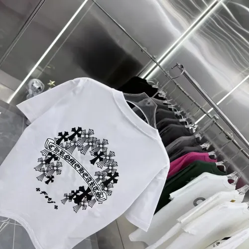 Cheap Chrome Hearts T-Shirts Short Sleeved For Unisex #1399866 Replica Wholesale [$40.00 USD] [ITEM#1399866] on Replica Chrome Hearts T-Shirts