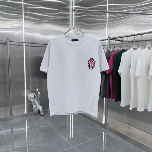 Cheap Chrome Hearts T-Shirts Short Sleeved For Unisex #1399870 Replica Wholesale [$40.00 USD] [ITEM#1399870] on Replica Chrome Hearts T-Shirts