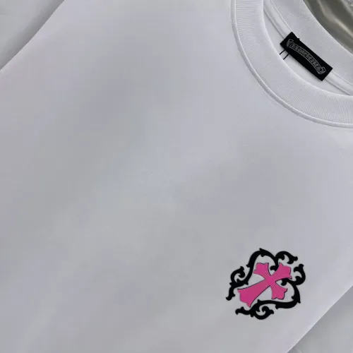 Cheap Chrome Hearts T-Shirts Short Sleeved For Unisex #1399870 Replica Wholesale [$40.00 USD] [ITEM#1399870] on Replica Chrome Hearts T-Shirts
